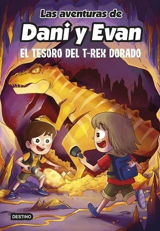 LAS AVENTURAS DE DANI Y EVAN 5. EL TESORO DEL T-REX DORADO | 9788408252559 | LAS AVENTURAS DE DANI Y EVAN | Llibreria Online de Vilafranca del Penedès | Comprar llibres en català