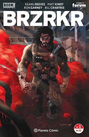 BRZRKR Nº 01/12 | 9788411120074 | REEVES, KEANU/KINDT, MATT/GARNEY, RON | Llibreria Online de Vilafranca del Penedès | Comprar llibres en català