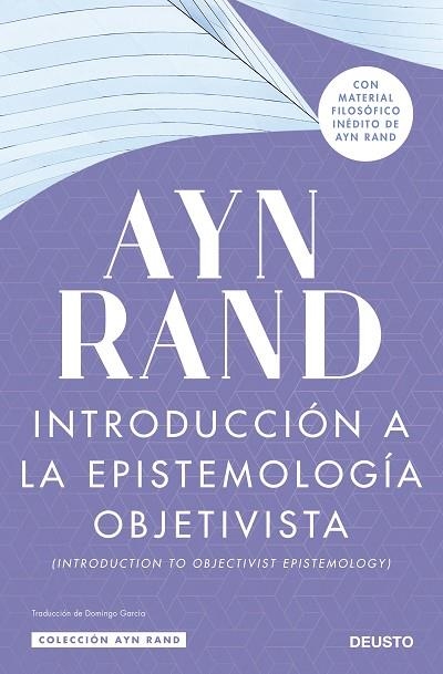 INTRODUCCIÓN A LA EPISTEMOLOGÍA OBJETIVISTA | 9788423433520 | RAND, AYN | Llibreria Online de Vilafranca del Penedès | Comprar llibres en català