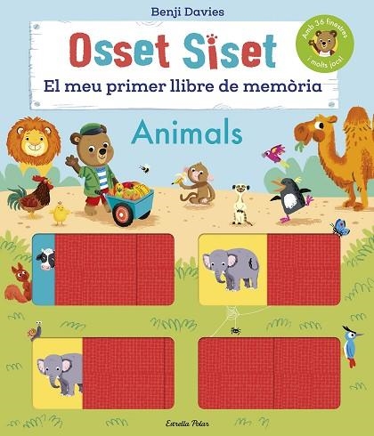 OSSET SISET EL MEU PRIMER LLIBRE DE MEMÒRIA ANIMALS | 9788413890906 | DAVIES, BENJI | Llibreria Online de Vilafranca del Penedès | Comprar llibres en català