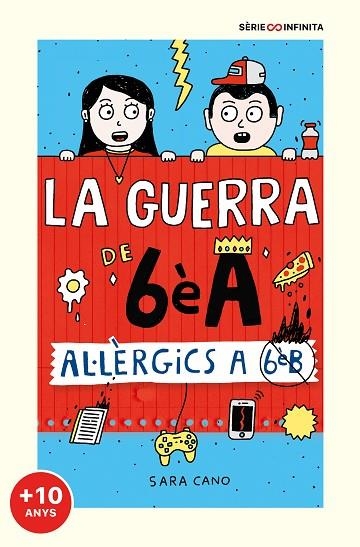 AL·LÈRGICS A 6È B EDICIÓ ESCOLAR SÈRIE LA GUERRA DE 6ÈA 1 | 9788418915833 | CANO FERNÁNDEZ, SARA | Llibreria Online de Vilafranca del Penedès | Comprar llibres en català