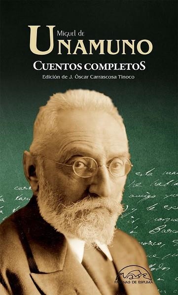 CUENTOS COMPLETOS | 9788483933169 | DE UNAMUNO, MIGUEL | Llibreria Online de Vilafranca del Penedès | Comprar llibres en català