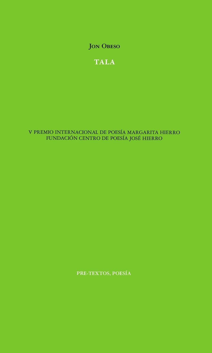 TALA | 9788418935572 | OBESO, JON | Llibreria Online de Vilafranca del Penedès | Comprar llibres en català