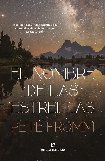 EL NOMBRE DE LAS ESTRELLAS | 9788419158062 | FROMM, PETE | Llibreria Online de Vilafranca del Penedès | Comprar llibres en català