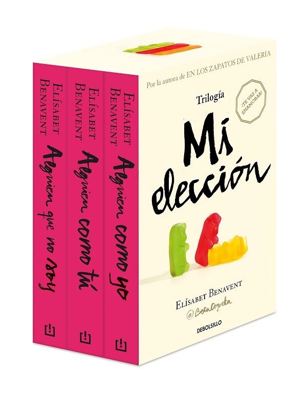 TRILOGÍA MI ELECCIÓN (ESTUCHE CON: ALGUIEN QUE NO SOY | ALGUIEN COMO TÚ | ALGUIE | 9788466356725 | BENAVENT, ELÍSABET | Llibreria Online de Vilafranca del Penedès | Comprar llibres en català