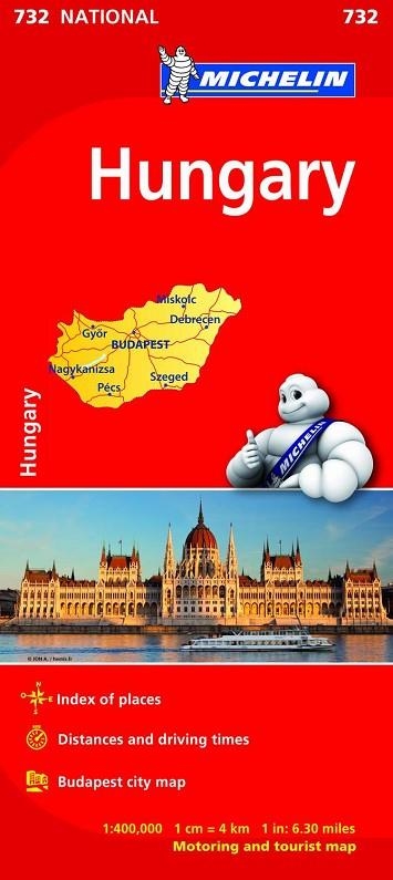 MAPA  HUNGARY ( 732 ) | 9782067171923 | AA. VV | Llibreria Online de Vilafranca del Penedès | Comprar llibres en català