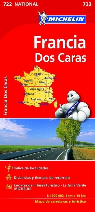 MAPA FRANCIA (DOBLE CARA) | 9782067219861 | AA. VV | Llibreria Online de Vilafranca del Penedès | Comprar llibres en català