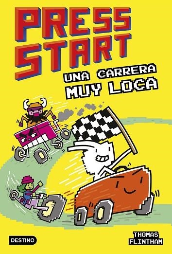 PRESS START 3 UNA CARRERA MUY LOCA | 9788408253952 | FLINTHAM, THOMAS | Llibreria L'Odissea - Libreria Online de Vilafranca del Penedès - Comprar libros