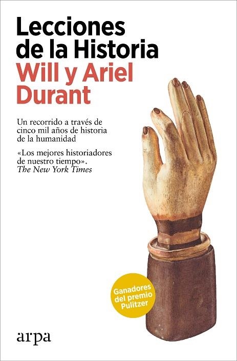 LECCIONES DE LA HISTORIA | 9788418741524 | DURANT, WILL Y ARIEL | Llibreria Online de Vilafranca del Penedès | Comprar llibres en català