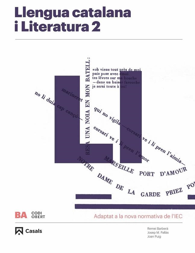 LLENGUA CATALANA I LITERATURA 2 BA 2020 | 9788421867020 | VARIOS AUTORES | Llibreria Online de Vilafranca del Penedès | Comprar llibres en català