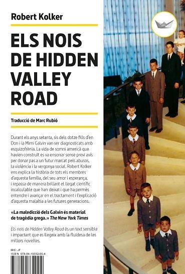 ELS NOIS DE HIDDEN VALLEY ROAD | 9788419332004 | KOLKER, ROBERT | Llibreria Online de Vilafranca del Penedès | Comprar llibres en català