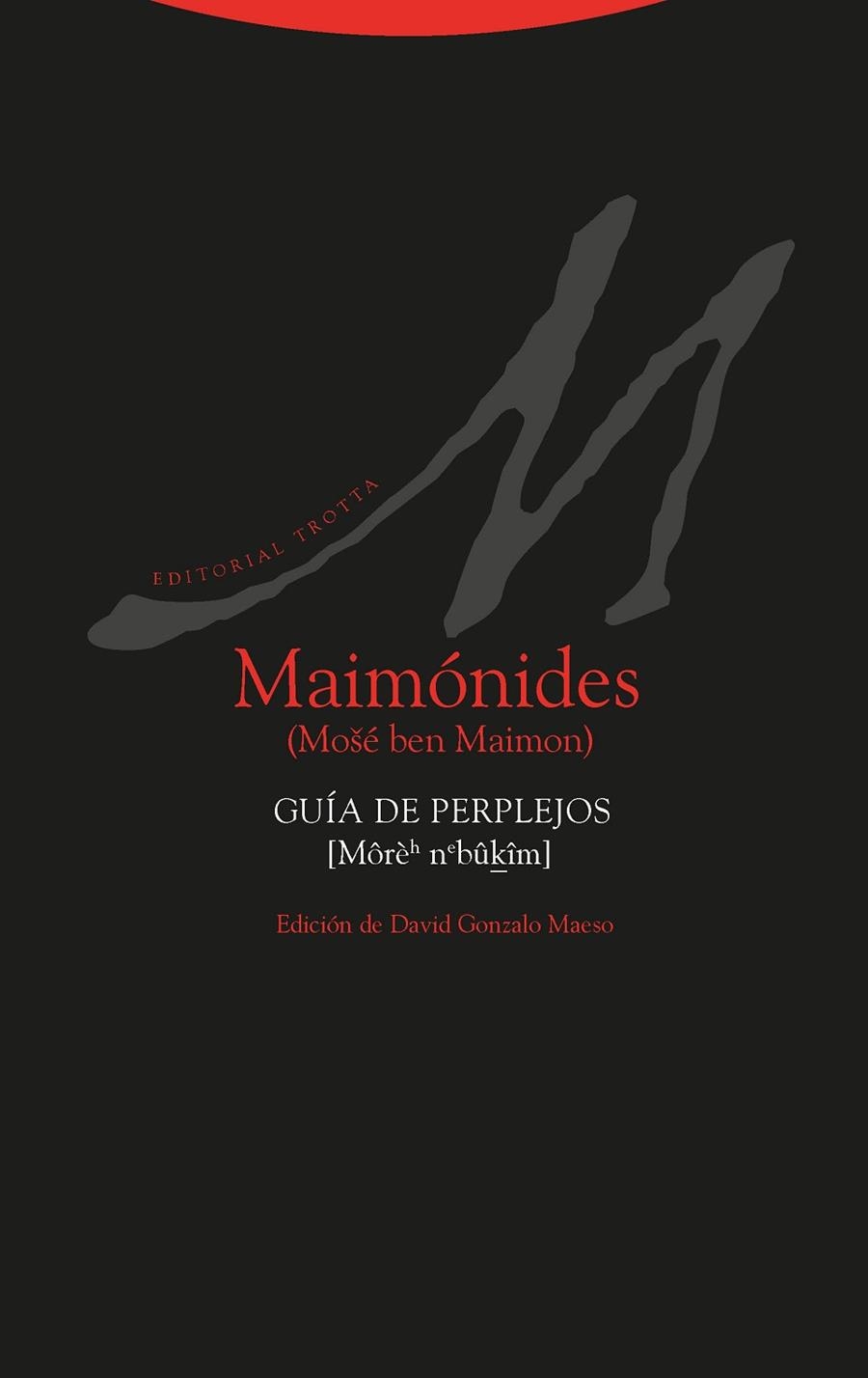 GUÍA DE PERPLEJOS | 9788498795936 | MAIMÓNIDES | Llibreria Online de Vilafranca del Penedès | Comprar llibres en català