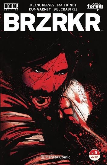 BRZRKR 5 | 9788411120111 | REEVES, KEANU/KINDT, MATT/GARNEY, RON | Llibreria Online de Vilafranca del Penedès | Comprar llibres en català