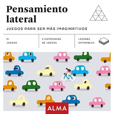 PENSAMIENTO LATERAL JUEGOS PARA SER MÁS IMAGINATIVOS | 9788418008931 | VARIOS AUTORES | Llibreria Online de Vilafranca del Penedès | Comprar llibres en català