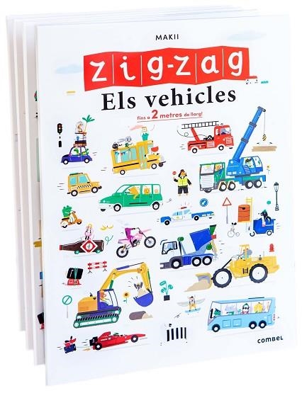 ZIG - ZAG ELS VEHICLES | 9788491018940 | MAKII | Llibreria Online de Vilafranca del Penedès | Comprar llibres en català