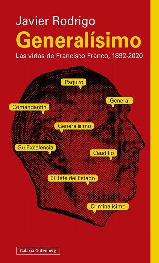 GENERALÍSIMO | 9788419075574 | RODRIGO, JAVIER | Llibreria Online de Vilafranca del Penedès | Comprar llibres en català