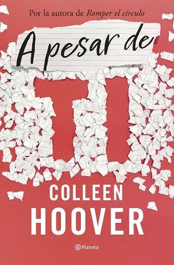 A PESAR DE TI (REGRETTING YOU) | 9788408263463 | HOOVER, COLLEEN | Llibreria Online de Vilafranca del Penedès | Comprar llibres en català