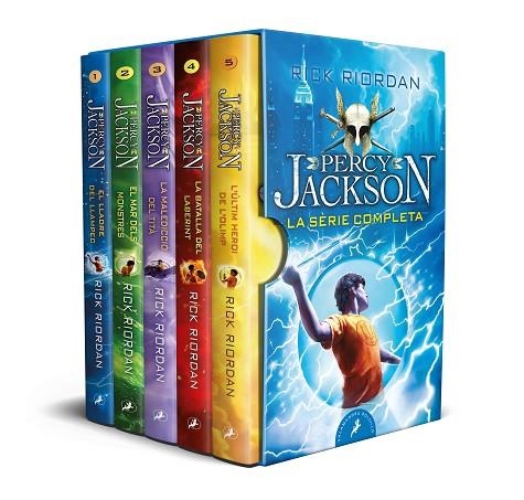 PERCY JACKSON I ELS DÉUS DE L'OLIMP - LA SÈRIE COMPLETA | 9788418173738 | RIORDAN, RICK | Llibreria Online de Vilafranca del Penedès | Comprar llibres en català