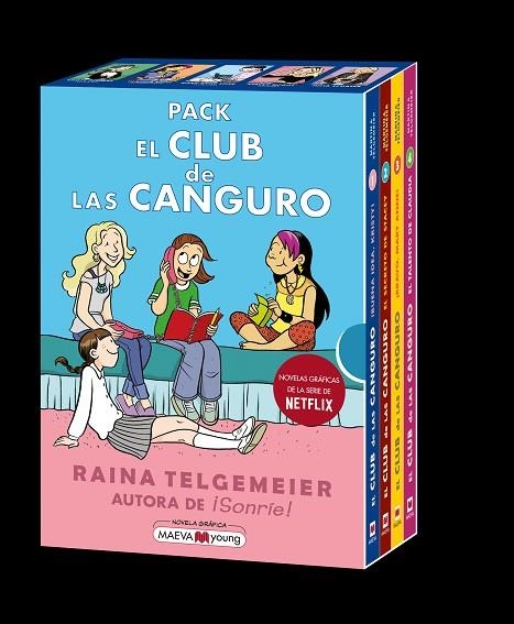 PACK EL CLUB DE LAS CANGUROS | 9788419110664 | TELGEMEIER, RAINA | Llibreria Online de Vilafranca del Penedès | Comprar llibres en català