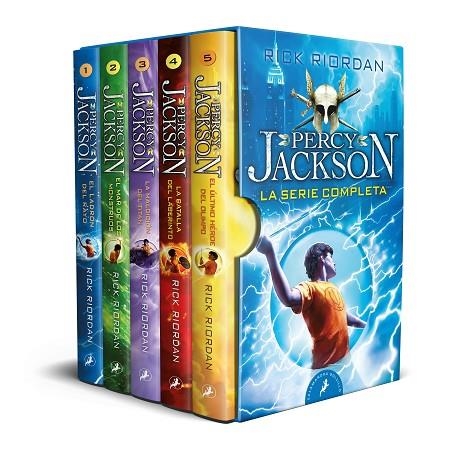 PERCY JACKSON Y LOS DIOSES DEL OLIMPO - LA SERIE COMPLETA | 9788418173721 | RIORDAN, RICK | Llibreria Online de Vilafranca del Penedès | Comprar llibres en català