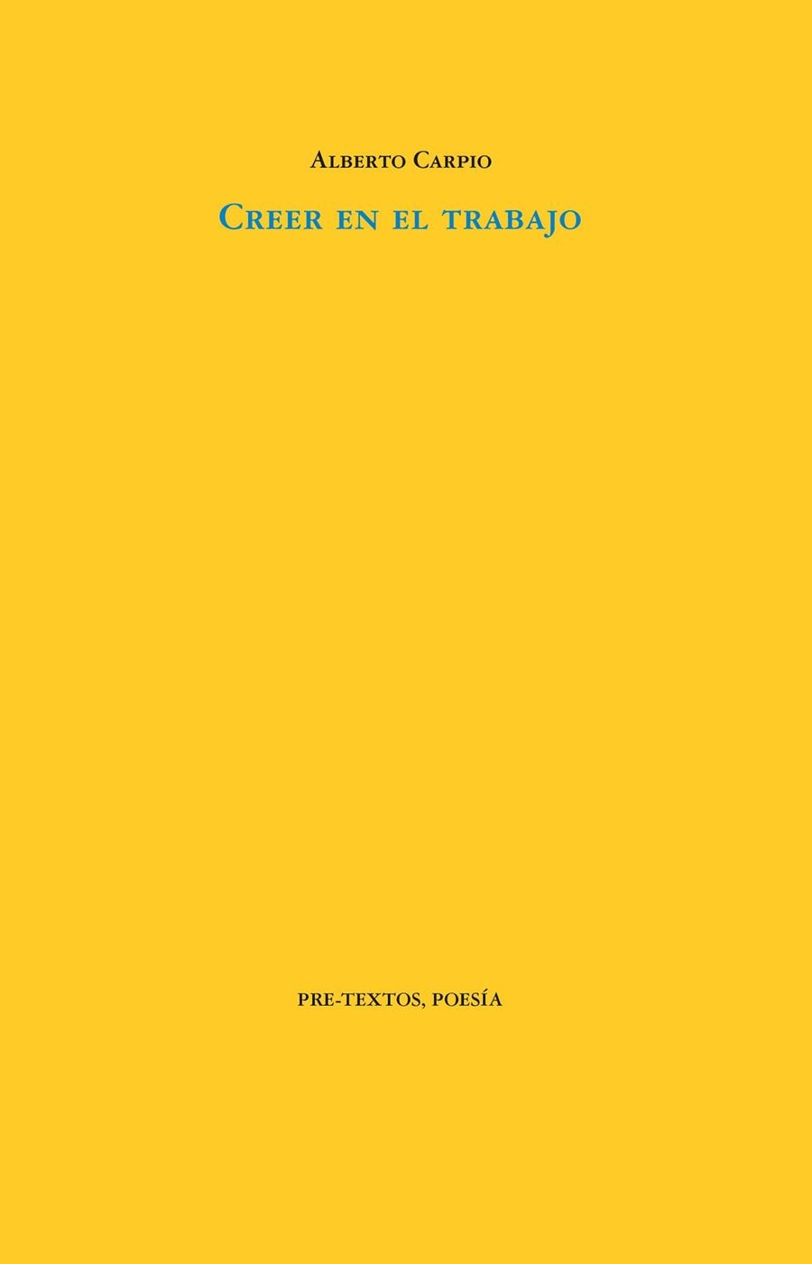 CREER EN EL TRABAJO | 9788418935855 | CARPIO, ALBERTO | Llibreria Online de Vilafranca del Penedès | Comprar llibres en català