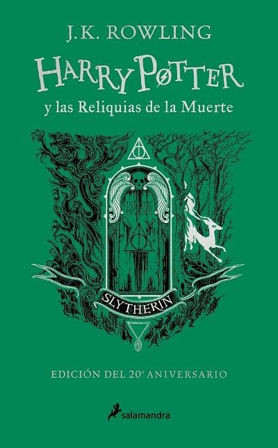 HARRY POTTER Y LAS RELIQUIAS DE LA MUERTE EDICIÓN SLYTHERIN DEL 20º ANIVERSARIO | 9788418797033 | ROWLING, J.K. | Llibreria L'Odissea - Libreria Online de Vilafranca del Penedès - Comprar libros