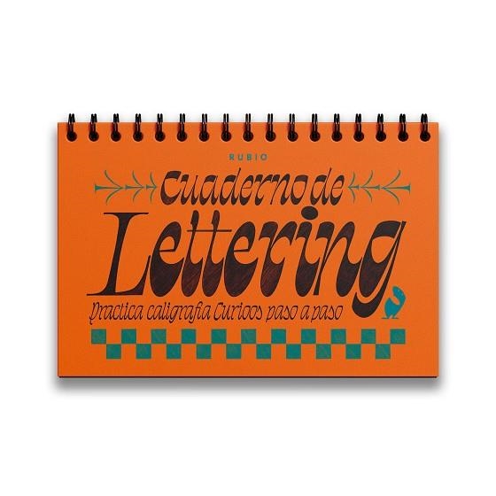 CUADERNO DE LETTERING PRACTICA CALIGRAFÍA CURIOOS PASO A PASO | 9788417427801 | VARIOS AUTORES | Llibreria Online de Vilafranca del Penedès | Comprar llibres en català