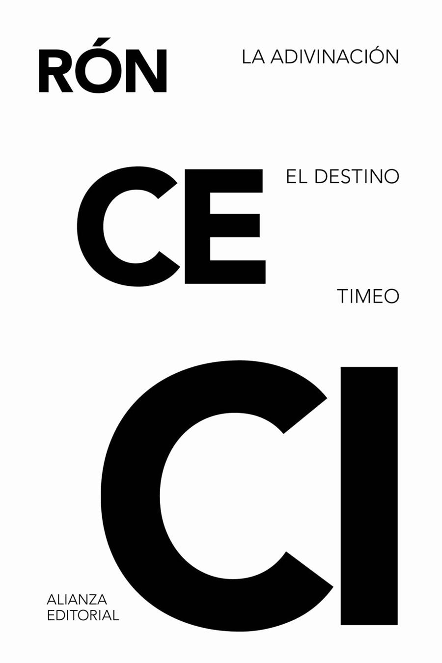 LA ADIVINACIÓN / EL DESTINO / TIMEO | 9788411480963 | CICERÓN | Llibreria L'Odissea - Libreria Online de Vilafranca del Penedès - Comprar libros