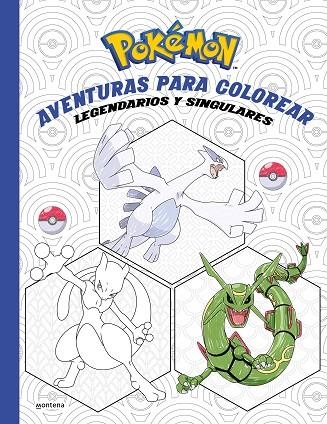 POKÉMON. AVENTURAS PARA COLOREAR: LEGENDARIOS Y SINGULARES (COLECCIÓN POKÉMON) | 9788419241962 | THE POKÉMON COMPANY | Llibreria L'Odissea - Libreria Online de Vilafranca del Penedès - Comprar libros