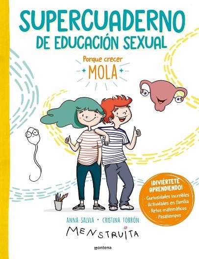 SUPERCUADERNO DE EDUCACIÓN SEXUAL | 9788419501165 | TORRÓN (MENSTRUITA), CRISTINA/SALVIA, ANNA | Llibreria Online de Vilafranca del Penedès | Comprar llibres en català