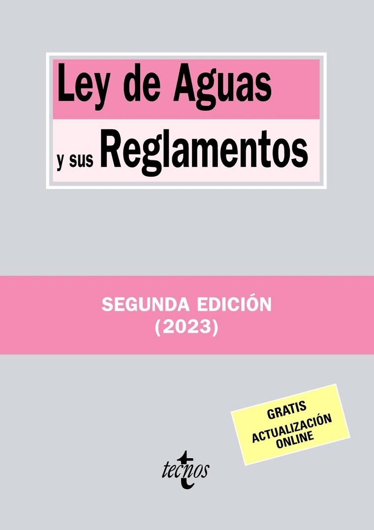 LEY DE AGUAS Y SUS REGLAMENTOS | 9788430987658 | EDITORIAL TECNOS | Llibreria L'Odissea - Libreria Online de Vilafranca del Penedès - Comprar libros