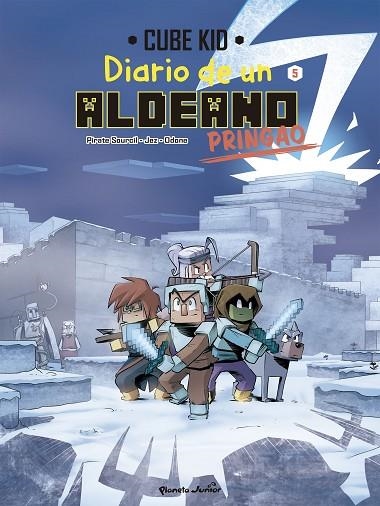 MINECRAFT DIARIO DE UN ALDEANO PRINGAO COMIC 5 | 9788408271826 | CUBE KID | Llibreria Online de Vilafranca del Penedès | Comprar llibres en català