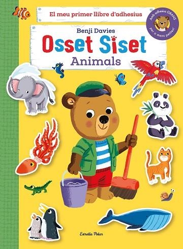 OSSET SISET EL MEU PRIMER LLIBRE D'ADHESIUS ANIMALS | 9788413894492 | DAVIES, BENJI | Llibreria Online de Vilafranca del Penedès | Comprar llibres en català