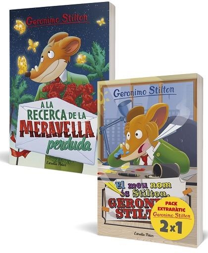 GERONIMO STILTON EXTRARÀTIC PACK EL MEU NOM ES STILTON | 9788413895536 | STILTON, GERONIMO | Llibreria Online de Vilafranca del Penedès | Comprar llibres en català