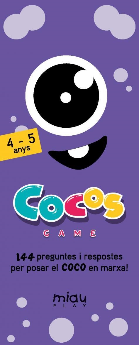 COCOS GAME 4 - 5 ANYS | 9788418749483 | RODRIGUEZ SANCHEZ, CARLOS | Llibreria Online de Vilafranca del Penedès | Comprar llibres en català