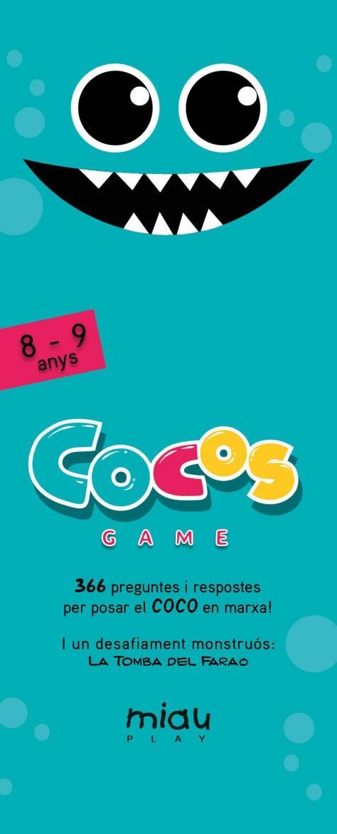 COCOS GAME 8 - 9 ANYS | 9788416082292 | OROZCO, MARÍA JOSÉ/RAMOS, ÁNGEL MANUEL/RODRÍGUEZ, CARLOS MIGUEL | Llibreria Online de Vilafranca del Penedès | Comprar llibres en català