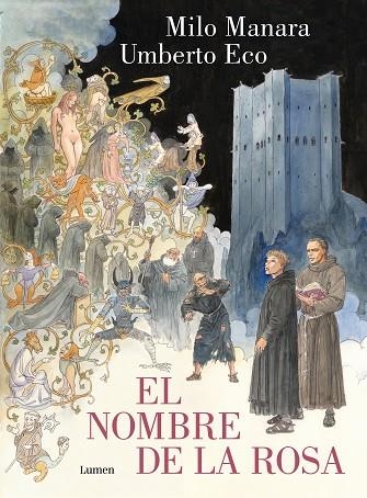 EL NOMBRE DE LA ROSA. LA NOVELA GRÁFICA | 9788426425737 | ECO, UMBERTO/MANARA, MILO | Llibreria Online de Vilafranca del Penedès | Comprar llibres en català