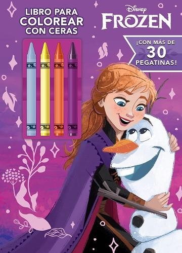 FROZEN LIBRO PARA COLOREAR CON CERAS | 9788418940231 | DISNEY | Llibreria Online de Vilafranca del Penedès | Comprar llibres en català