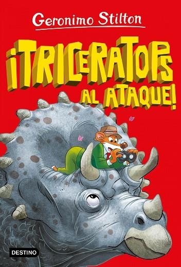 LA ISLA DE LOS DINOSAURIOS 2 TRICERATOPS AL ATAQUE | 9788408271024 | STILTON, GERONIMO | Llibreria Online de Vilafranca del Penedès | Comprar llibres en català