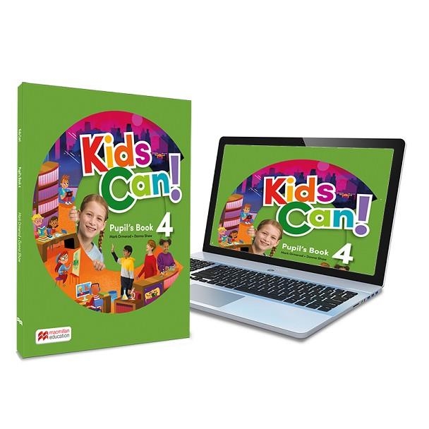 KIDS CAN 4 PUPIL S BOOK LIBRO DE TEXTO DE INGLES IMPRESO CON ACCESO A LA VERSI | 9781380072870 | OMEROND, MARK/SHAW, DONNA | Llibreria Online de Vilafranca del Penedès | Comprar llibres en català