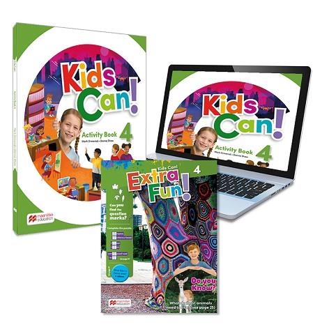 KIDS CAN 4 ACTIVITY BOOK: CUADERNO DE ACTIVIDADES IMPRESO + ACCESO A LA VERSIÓN | 9781380053145 | OMEROND, MARK/SHAW, DONNA | Llibreria Online de Vilafranca del Penedès | Comprar llibres en català