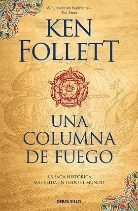 UNA COLUMNA DE FUEGO SAGA LOS PILARES DE LA TIERRA 3 | 9788466351058 | FOLLETT, KEN | Llibreria Online de Vilafranca del Penedès | Comprar llibres en català