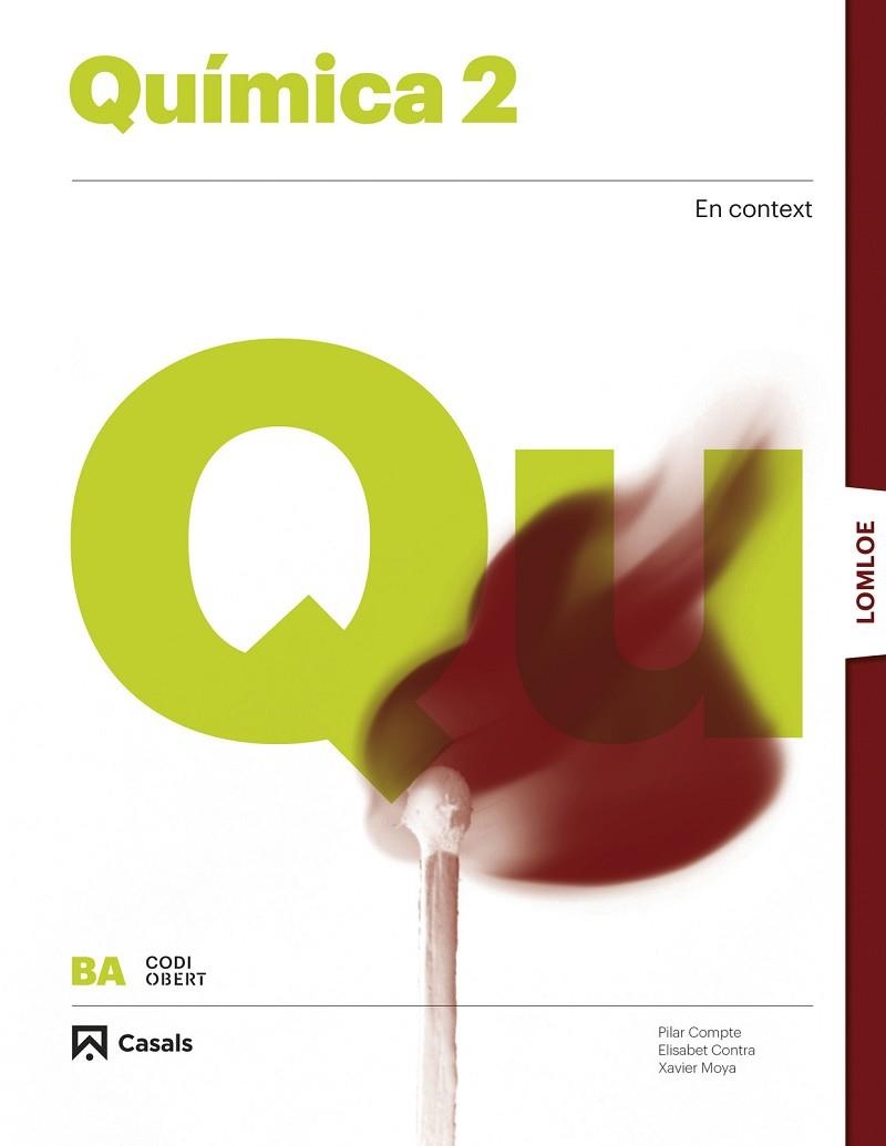 QUÍMICA 2 BA LOMLOE | 9788421874554 | VARIOS AUTORES | Llibreria Online de Vilafranca del Penedès | Comprar llibres en català