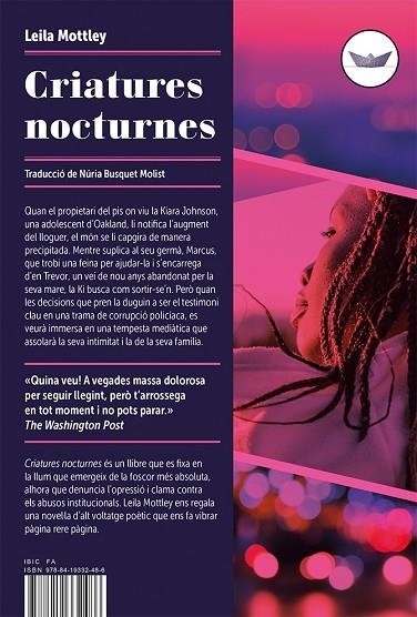 CRIATURES NOCTURNES | 9788419332486 | MOTTLEY, LEILA | Llibreria Online de Vilafranca del Penedès | Comprar llibres en català