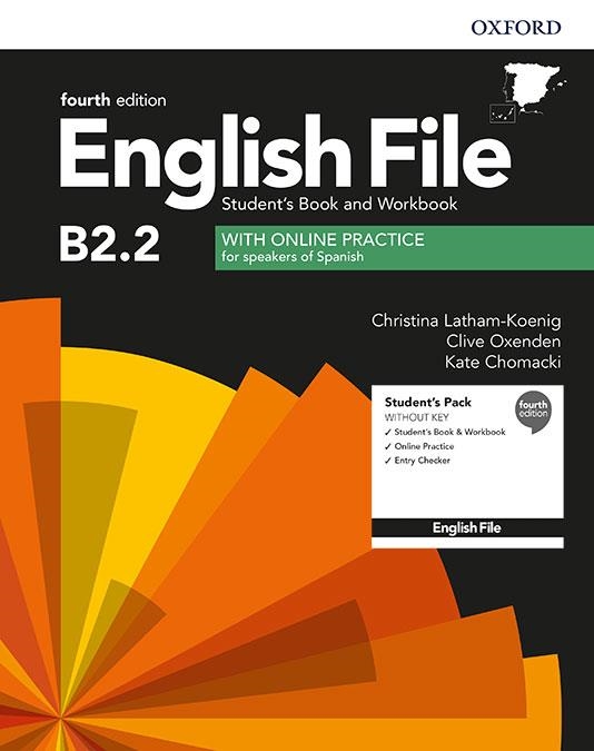 ENGLISH FILE 4TH EDITION B2.2. STUDENT'S BOOK AND WORKBOOK WITHOUT KEY PACK | 9780194039437 | VARIOS AUTORES | Llibreria Online de Vilafranca del Penedès | Comprar llibres en català