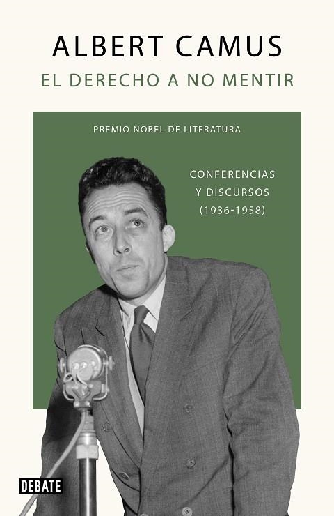 EL DERECHO A NO MENTIR | 9788418056291 | CAMUS, ALBERT | Llibreria L'Odissea - Libreria Online de Vilafranca del Penedès - Comprar libros