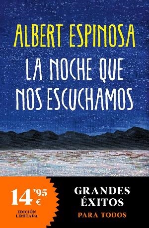 LA NOCHE QUE NOS ESCUCHAMOS | 9788466370820 | ESPINOSA, ALBERT | Llibreria Online de Vilafranca del Penedès | Comprar llibres en català