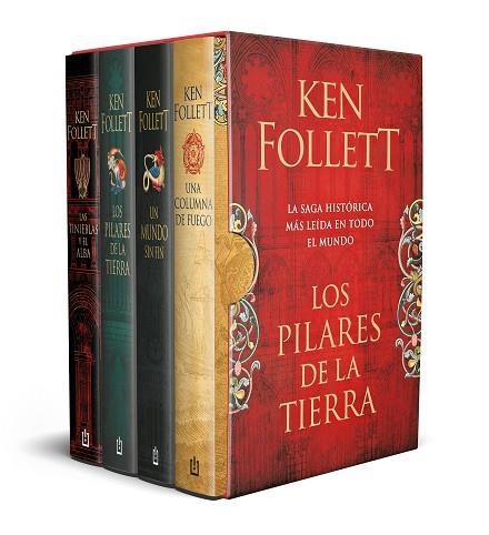 ESTUCHE SAGA LOS PILARES DE LA TIERRA | 9788466372732 | FOLLETT, KEN | Llibreria Online de Vilafranca del Penedès | Comprar llibres en català