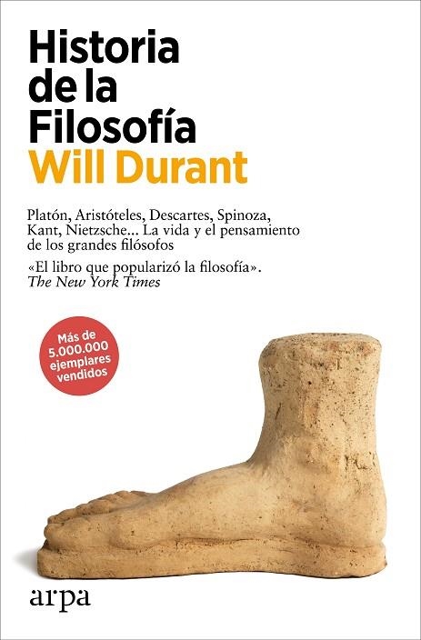 HISTORIA DE LA FILOSOFÍA | 9788419558282 | DURANT, WILL | Llibreria Online de Vilafranca del Penedès | Comprar llibres en català