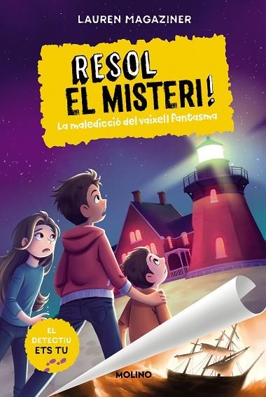 RESOL EL MISTERI ! 5 LA MALEDICCIÓ DEL VAIXELL FANTASMA | 9788427238640 | MAGAZINER, LAUREN | Llibreria Online de Vilafranca del Penedès | Comprar llibres en català